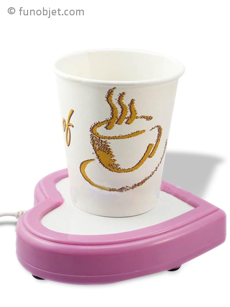 Chauffe-tasse USB avec maintien de la température