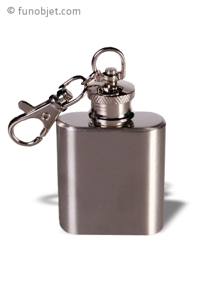 Porte-clés mini flasque avec
